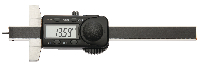 Digitale dieptemeter PRETEC, met ronde meetpen.